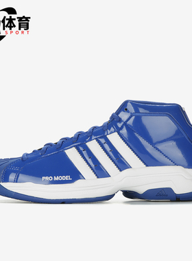 Adidas/阿迪达斯正品春季款男士减震中帮系带耐磨篮球鞋EF9820