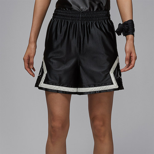 Nike/耐克正品JORDAN女士休闲透气针织顺滑运动短裤HQ8909-011