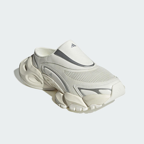 Adidas/阿迪达斯正品2025男女一脚蹬耐磨经典透气网眼拖鞋JS4590