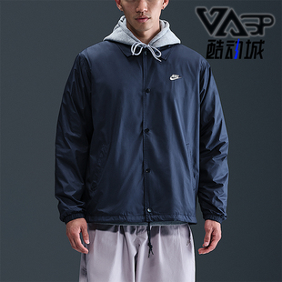 梭织宽松夹克外套FN3317 Nike 运动休闲经典 Club男士 451 耐克正品