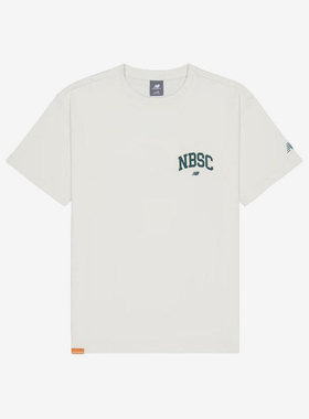 New Balance/NB正品2025新款男子针织圆领短袖T恤AMT42331-CIC