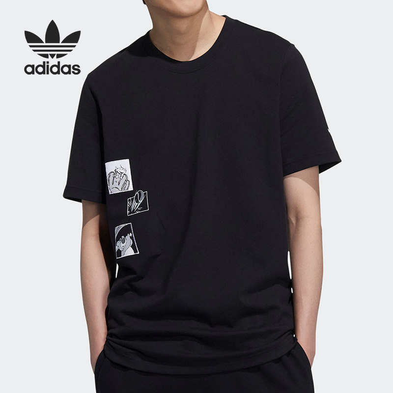 阿迪达斯男子正品运动T恤清仓特价HD9087 GD5998【国际码】