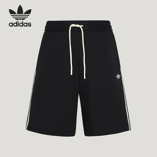 Adidas/阿迪达斯官方正品夏季款三叶草男士宽松透气短裤KX8017