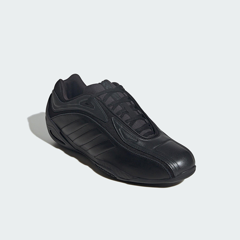 Adidas/阿迪达斯正品三叶草男女休闲皮革复古赛车运动鞋JQ5758