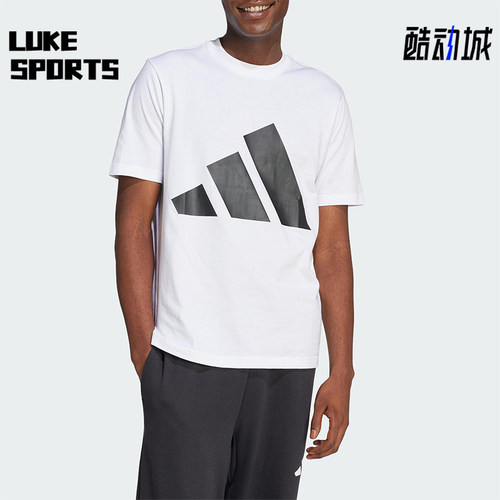 Adidas/阿迪达斯正品夏季新款男士经典时尚简约运动短袖T恤JE8943