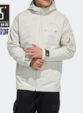 Adidas/阿迪达斯正品春季新款男士经典训练连帽夹克外套GP0991