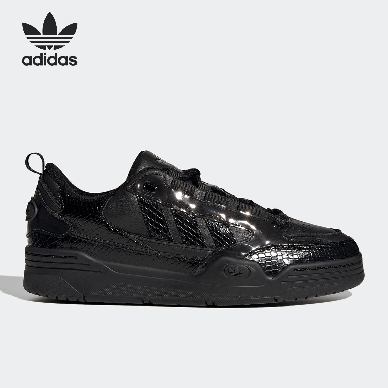 阿迪达斯男女复古运动低帮板鞋