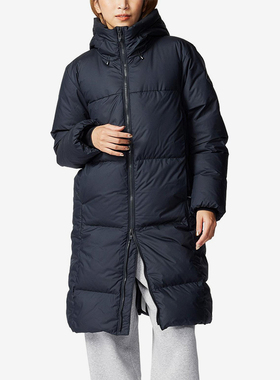 UA/安德玛正品Limitless女士保暖连帽运动长款羽绒服1384649-001