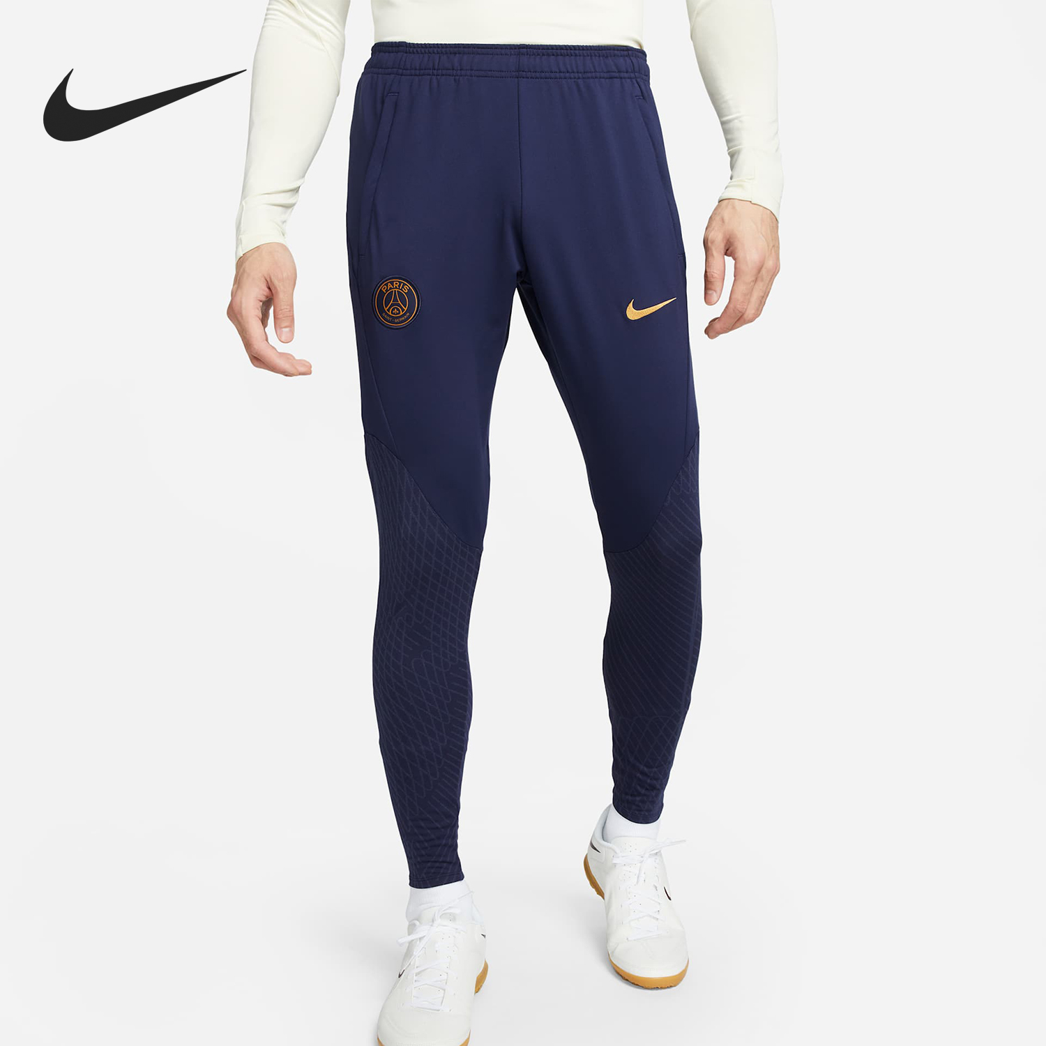Nike/耐克正品新款男士时尚足球训练运动休闲长裤DX3448-498