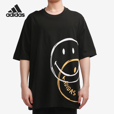 Adidas/阿迪达斯正品 当季新款男女运动休闲圆领短袖T恤H61985