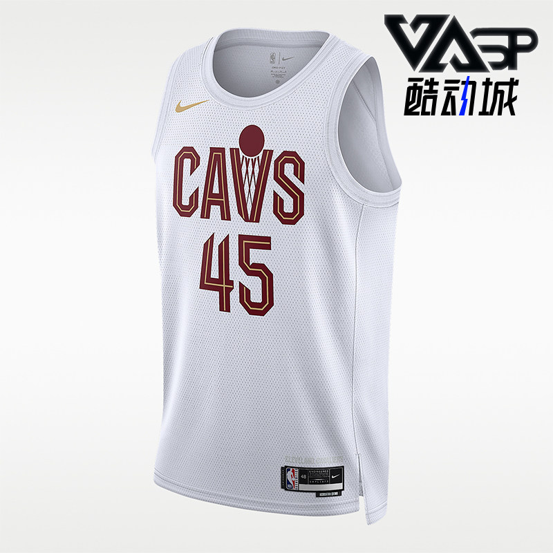 Nike/耐克正品NBASwingman新款男白酒红色经典休闲球衣DN2073-108