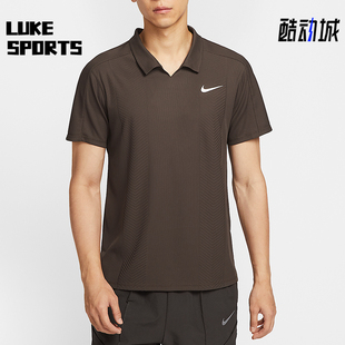 Nike/耐克正品CourtSlamDri-FIT休闲网球经典Polo衫HM6753-237