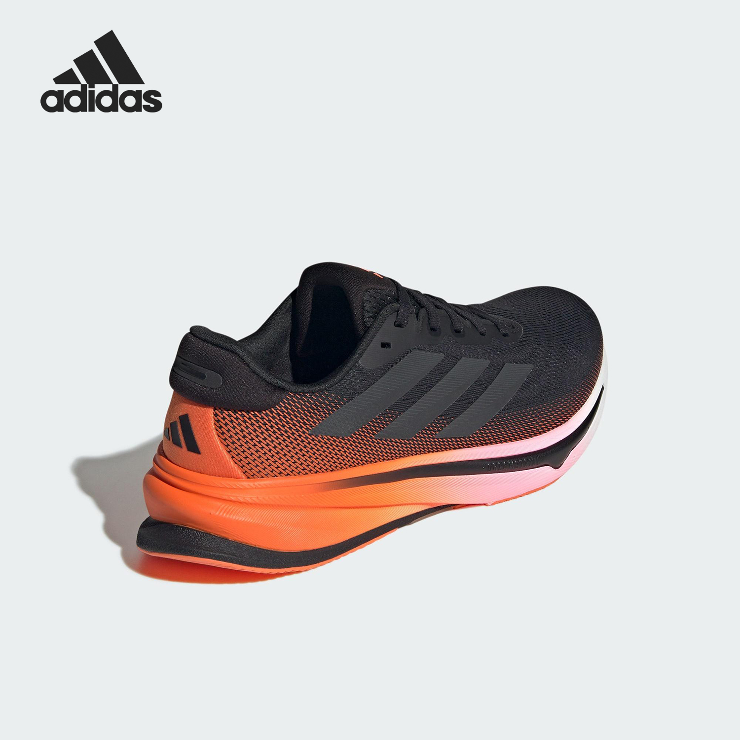 Adidas/阿迪达斯官方正品新款男士轻便透气系带运动跑步鞋JQ8691