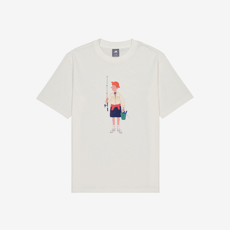 New Balance/NB正品2025新款男女户外休闲运动短袖T恤NEE28073-IV