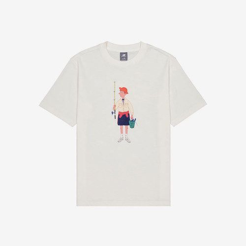 New Balance/NB正品2025新款男女户外休闲运动短袖T恤NEE28073-IV