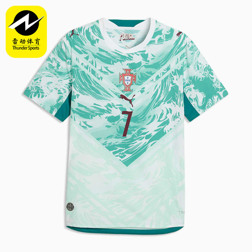 Puma/彪马正品夏季男士运动吸湿排汗套头足球短袖T恤788145-77