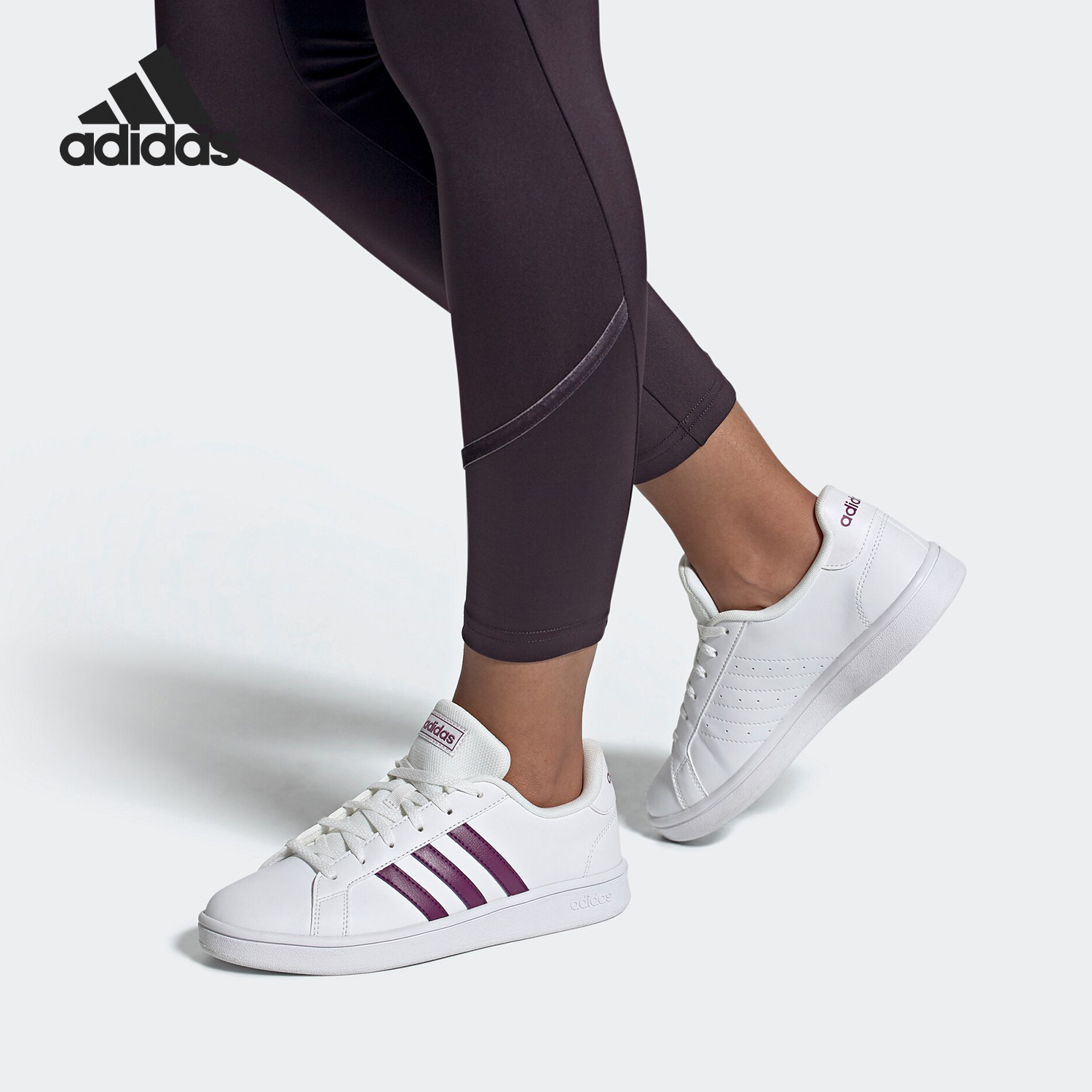 Adidas/阿迪达斯正品GRAND COURT BASE 女子休闲运动鞋 FW0810,运动鞋new,板鞋,淘宝优惠券,粉丝福利购,淘宝优惠卷
