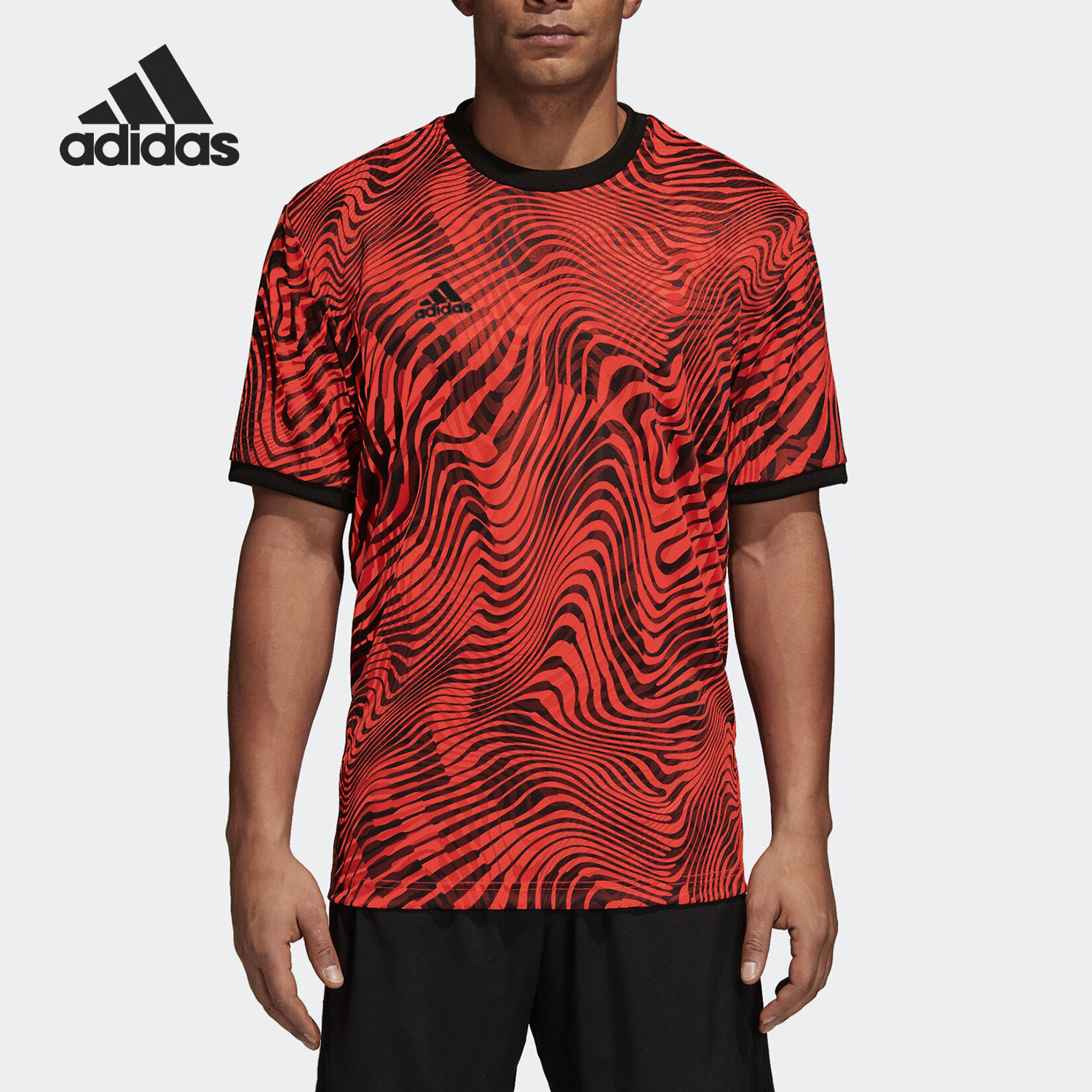 Adidas/阿迪达斯正品TAN ENG JSY 男子休闲运动足球短袖T恤CW7397,运动服/休闲服装,运动T恤,淘宝优惠券,粉丝福利购,淘宝优惠卷