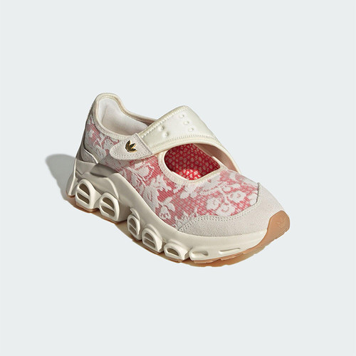 Adidas/阿迪达斯正品三叶草女士镂空时尚经典印花休闲鞋JS1327