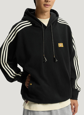 Adidas/阿迪达斯正品三叶草男士运动新年款双面长袖卫衣KT0645