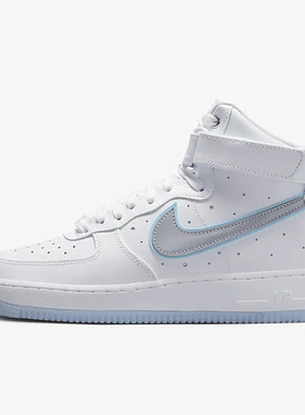 Nike/耐克正品Air Force 1女子秋休闲运动舒适高帮板鞋FB1865-101