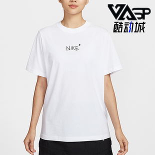 Nike/耐克正品Sportswear女士圆领套头轻盈经典短袖T恤II0451-100