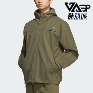 Adidas/阿迪达斯正品SL WARM JKT男士休闲连帽运动户外外套KA1305