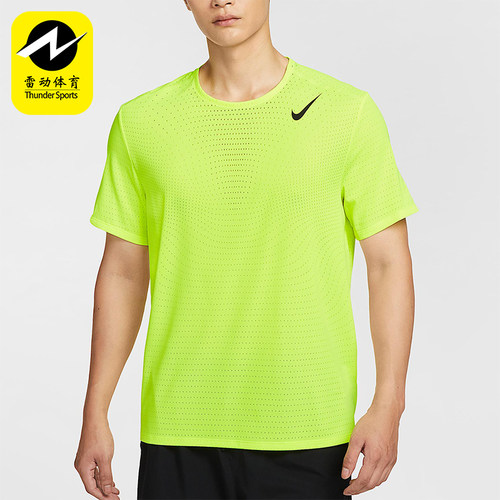 Nike/耐克正品Dri-FIT ADV男士训练时尚跑步透气短袖HJ3378-702