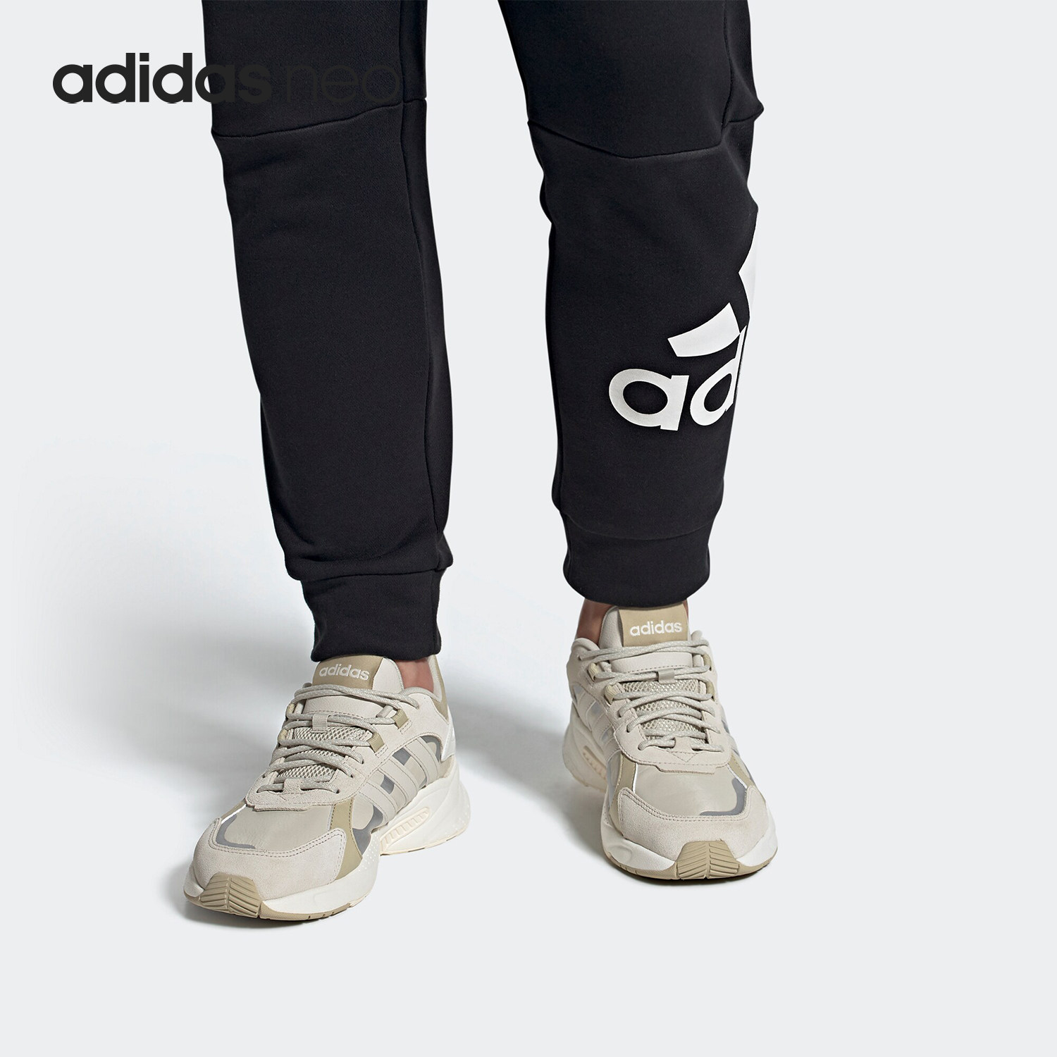 Adidas/阿迪达斯正品当季新款男子舒适运动训练休闲鞋FX9104 - 实物图