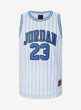 Nike/耐克正品JORDAN大童时尚条纹经典训练背心JD2422009GS-001