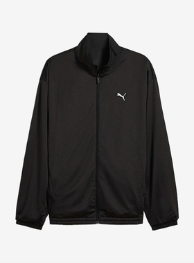 Puma/彪马正品新款男士简约立领防风经典梭织夹克外套631783-01