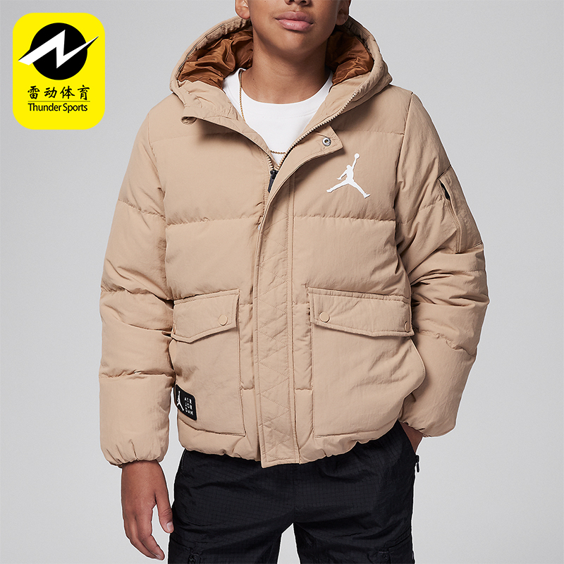 耐克大童保暖防风羽绒服