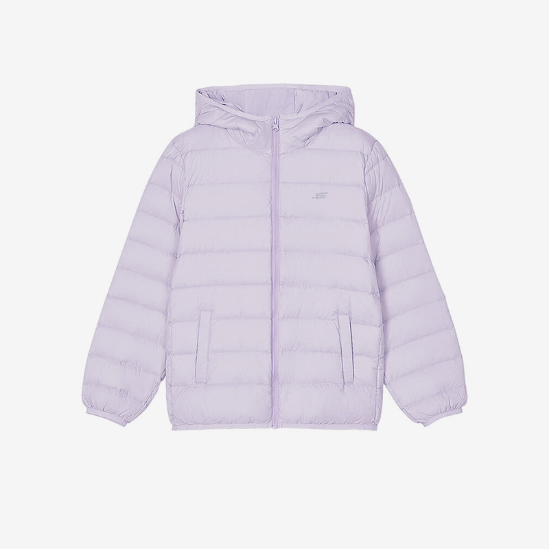 斯凯奇儿童保暖宽松休闲羽绒服