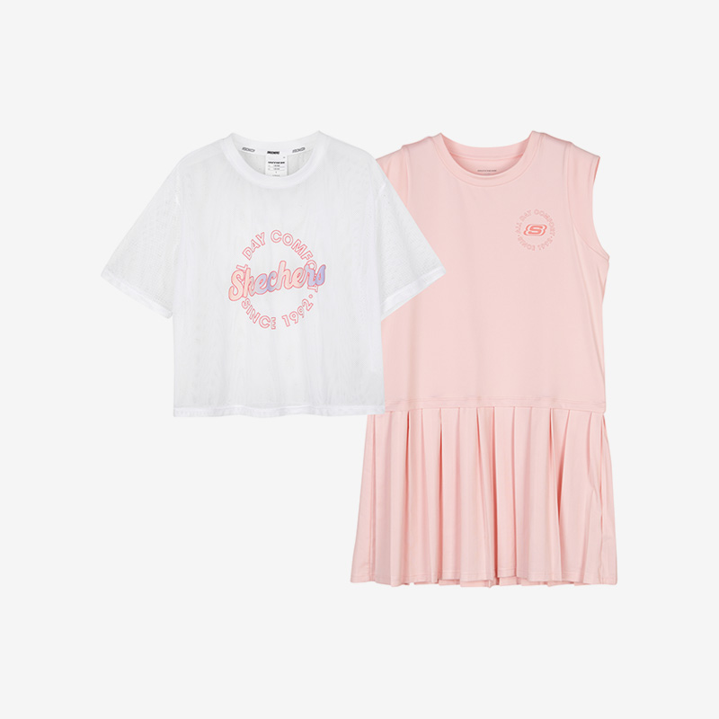 斯凯奇正品儿童运动套装