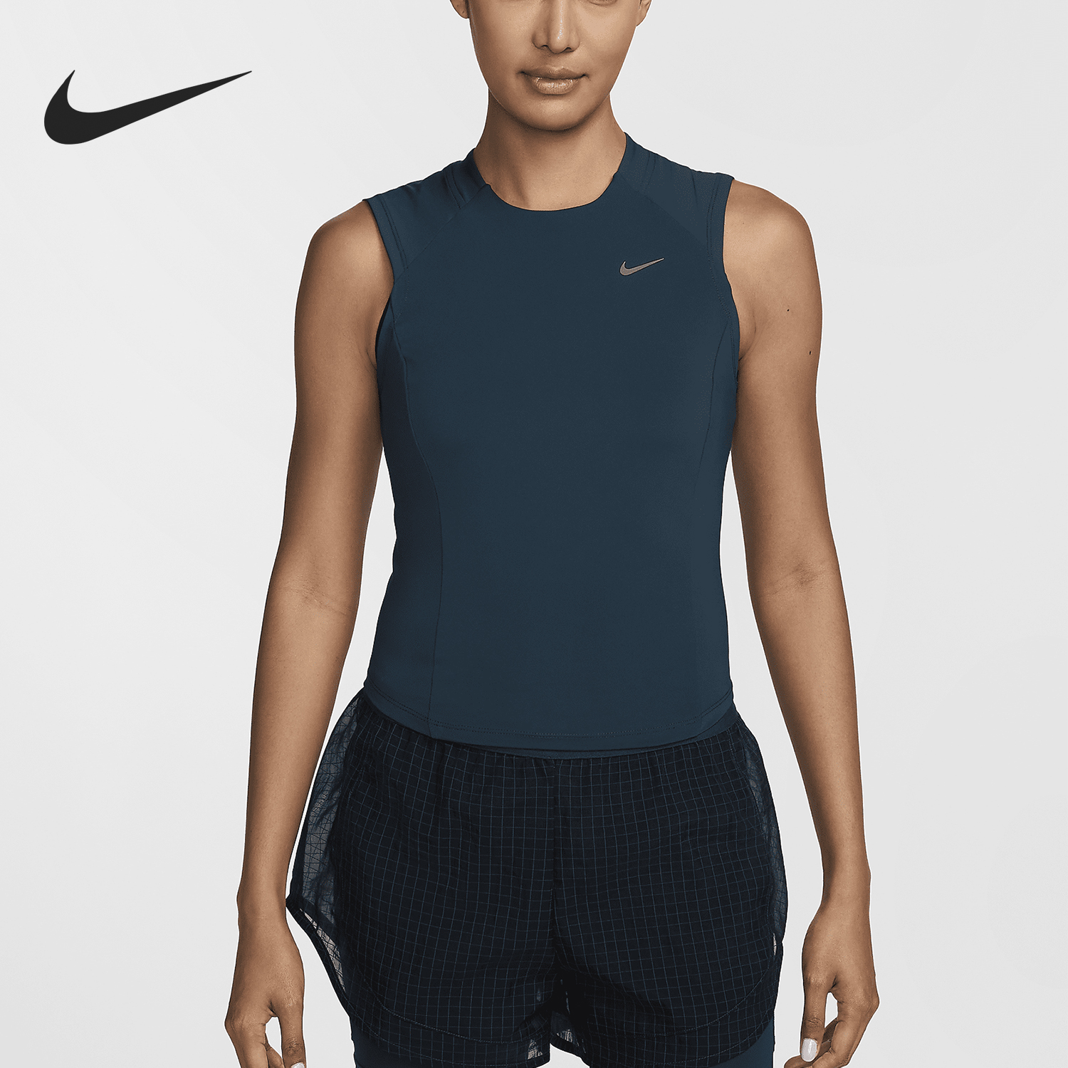 Nike/耐克正品2024新款女士透气训练运动无袖背心FV6382-478
