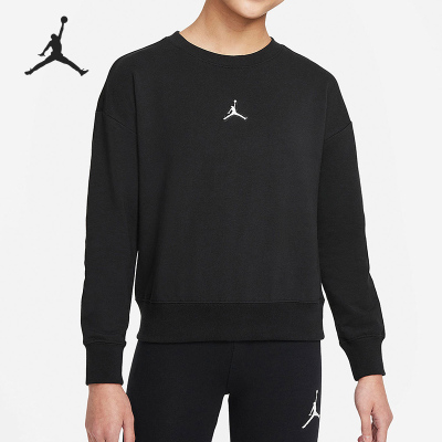 Nike/耐克正品 Jordan 大童运动休闲圆领套头衫DO9074-010