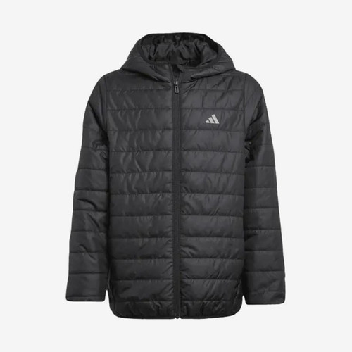 Adidas/阿迪达斯正品棉衣ESSENTIALS纯色经典拉链连帽外套JL7444