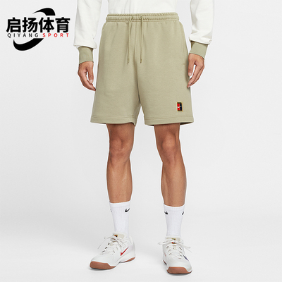Nike/耐克正品2025男士透气针织网球运动刺绣训练短裤HM6769-276