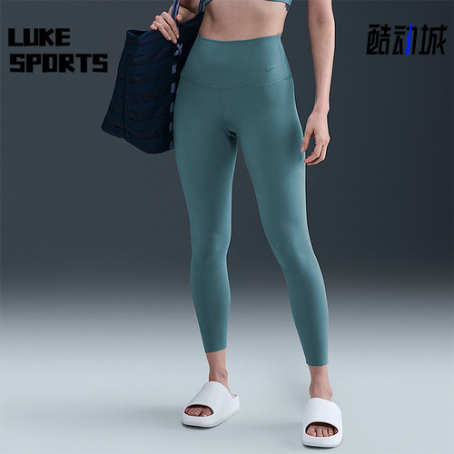 Nike/耐克正品2025秋季款女士散步高腰紧身运动长裤DQ6014-006