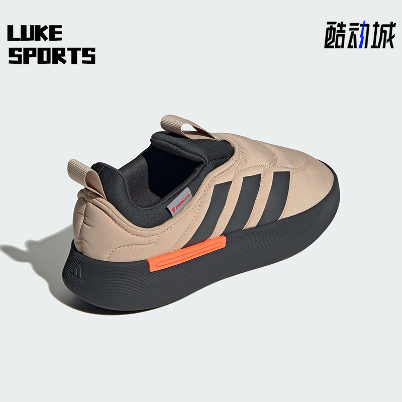 阿迪达斯男女舒适运动休闲棉鞋