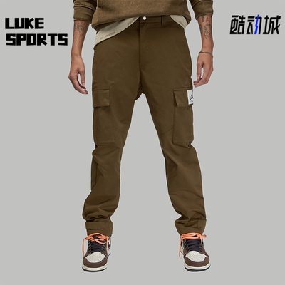 Nike/耐克正品JORDAN男士宽松工装直筒运动长裤DQ7343-385