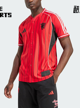 Adidas/阿迪达斯正品ManchesterUnited新款短袖棒球服JN2832