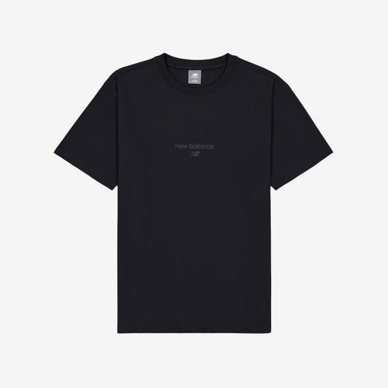 New Balance/NB正品2025新款男子经典休闲运动短袖T恤AMT41653-BK