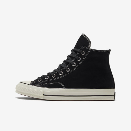 Converse匡威 Chuck 70男女同款帆布鞋高帮休闲春秋黑白色169336C