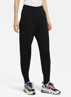 Nike/耐克正品当季新款女子休闲舒适运动系带收口长裤 CW4293-010