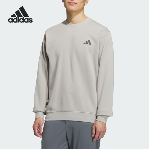 Adidas/阿迪达斯官方正品Modern Tech男士针织圆领运动卫衣KB5206