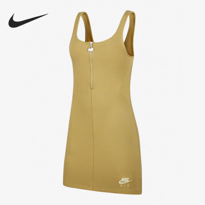 Nike/耐克正品当季新款女子柔软弹性拉链连衣裙 DM6459-769