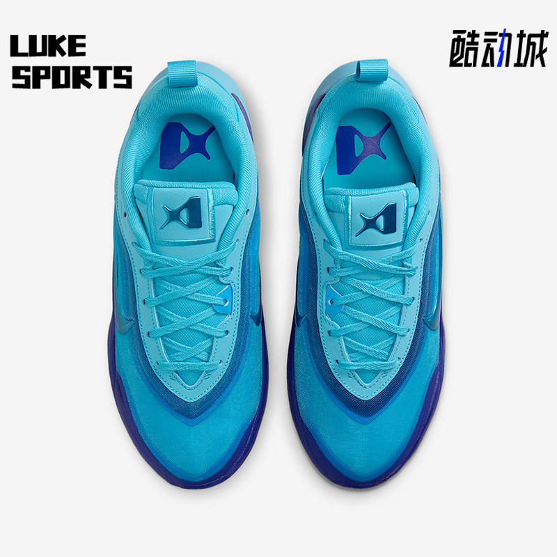 Nike/耐克正品2025夏季款儿童缓震网眼经典时尚篮球鞋HF7001-400