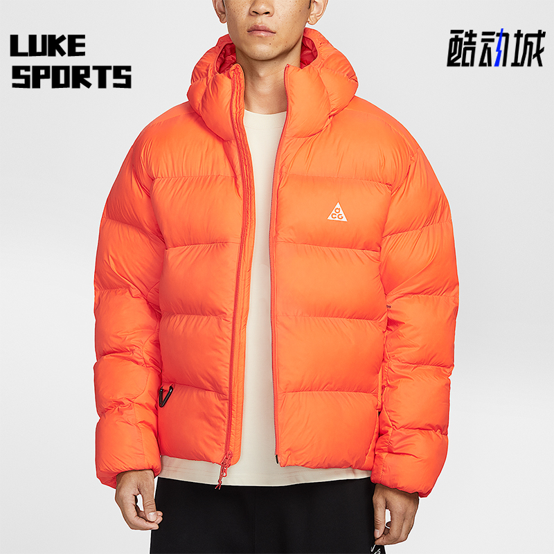 Nike/耐克正品Therma-FIT男士休闲保暖连帽宽松棉服FV8911-819