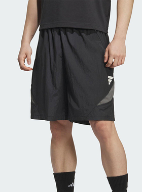 Adidas/阿迪达斯正品夏季新款男士简约宽松梭织透气短裤KB5955